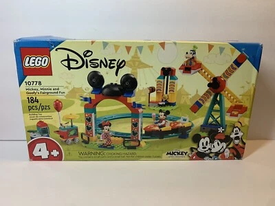 LEGO Disney: Mickey, Minnie and Goofy's Fairground Fun (10778) NEW, READ - Image 1 of 4