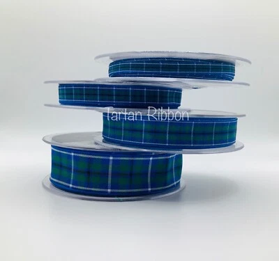 Douglas Ancient Scottish Tartan Ribbon~Choice of Widths/Lengths~Free Postage - Image 1 of 4