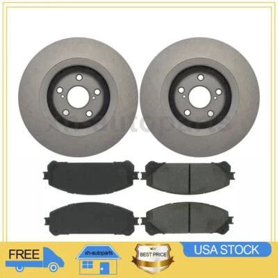 Se adapta a 2011 2012 2013 2014 2015 2016 2017 Toyota Sienna 3X pastillas de freno rotor de freno Foto 1 de 4