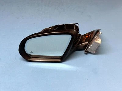 2017-2021 Mercedes-benz C Class Left Driver Door Mirror Black Cut Plug OEM - Image 1 of 4