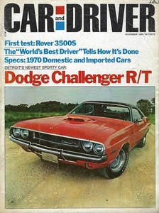 1970 Dodge Challenger 426, De Tomaso, Rover, NSU, more in vintage Car and Driver - Picture 1 of 2