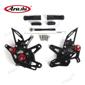Reposapiés ajustable estriberas para Kawasaki ZX6R ZX636 2021-2024 ZX-6R - Imagen 1 de 9