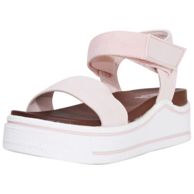 Mia Kids Little/Big Girl's Haylo Sandals Blush Platform Strappy Shoes - Image 1 of 4