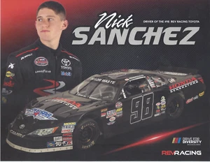 2018 NICK SANCHEZ "HONDA GENERATORS" #98 NASCAR WHELEN LATE MODEL POSTCARD - Picture 1 of 1