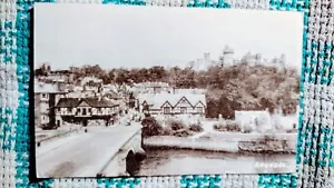 BLACK & WHITE POST CARD GREETINGS FROM ARUNDEL CASTLE BELGIUM LUXEMBOURG FRANCE - Picture 1 of 11