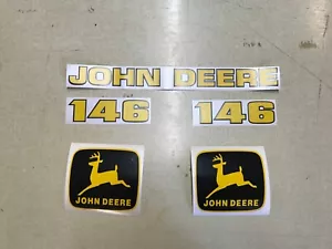 Aftermarket John Deere 146 Loader decals - Picture 1 of 1