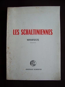 Les schaltiniennes - Manifeste - Imagen 1 de 1