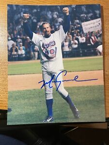 Mark Grace  Signed Chicago Cubs 8x10 Rare  Photo