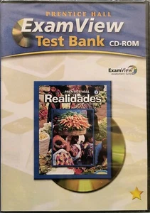 Realidades ExamView Test Bank Prentice Hall CD ROM Spanish New Sealed - Picture 1 of 2