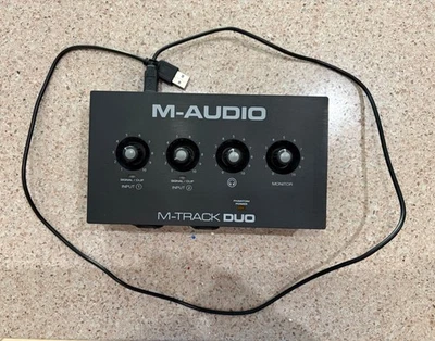 M-Audio M-Track Duo 2 Canali Interfaccia Audio USB - Nera - Immagine 1 di 4