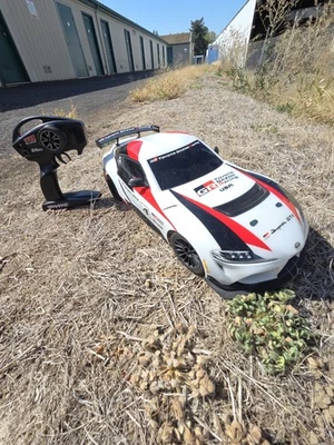 Traxxas 4-Tec 3.0 1/10 electric RTR Touring Car w/Toyota GR Supra GT4 Body - Image 1 of 4