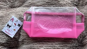 Hello Kitty Brillenetui Etui transparent Glamnetic Kosmetiktasche limitiert - Bild 1 von 2