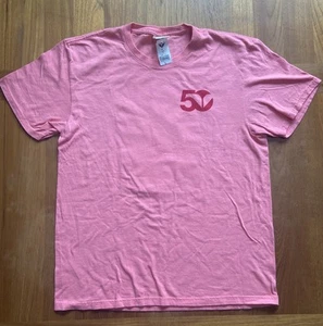 Snowbird T Shirt Herren L Ski The Big Bird Pink 50th Anniversary Snowboard Selten Neu mit Etikett - Bild 1 von 6