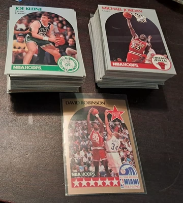 1990-91 NBA Hoops Series 1 #s 281-336 SINGLES YOU PICK 'EM Complete Your Set! - Image 1 of 4