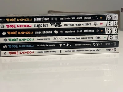 Lote de novelas gráficas Doom Patrol TPB 1-6 Vertigo DC Comics fuera de servicio difícil de encontrar en estado bastante bueno/casi nuevo Foto 1 de 4