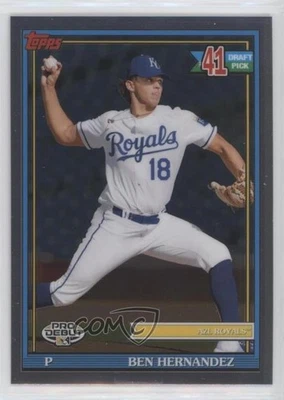 2021 Topps Pro Debut Chrome Ben Hernandez #PDC-178 - Image 1 of 2