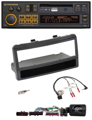 Pioneer DAB Lenkrad USB Bluetooth Autoradio für Ford Focus Escort Fiesta schwarz - Bild 1 von 4