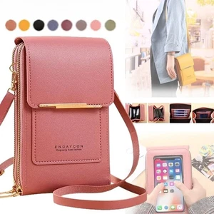 Women Ladies Mobile Phone Bag Crossbody Bag Mini Pouch Purse Wallet Shoulder Bag - Picture 1 of 25