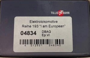 Tillig 04834 TT E-Lok Reihe 193 „I am European“ Ep. VI DB AG - Picture 1 of 1