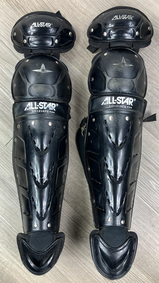 黑色全明星球员系列捕手护腿 LG1216PS — 第 1/2 张图片