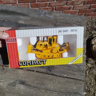 Joal Caterpillar CAT D-10 w/ Box Toy Tractor #220 Die Cast - Image 1 of 4