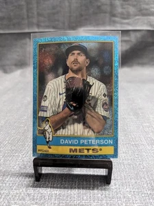 MLB David Peterson 2024 Heritage Topps 57 Holofoil azul - Imagen 1 de 2