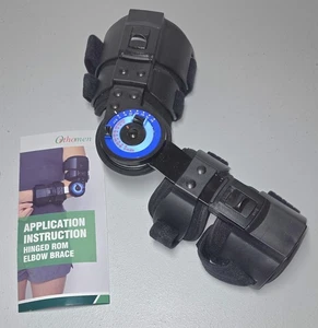 Orthomen Hinged ROM Elbow Brace Adjustable Post OP Elbow Brace Stabilizer, Right - Picture 1 of 6