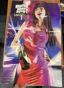 Grand Theft Auto Episodes from Liberty City Poster & Map Official GTA Poster - Picture 1 of 2
