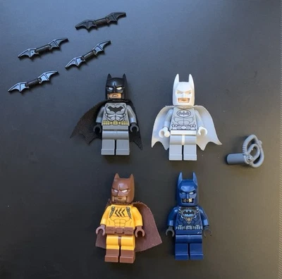 LEGO Batman Minifigures Batman Dark Blueish Gray Suit, Arctic, Scuba, Catman 4 - Image 1 of 4