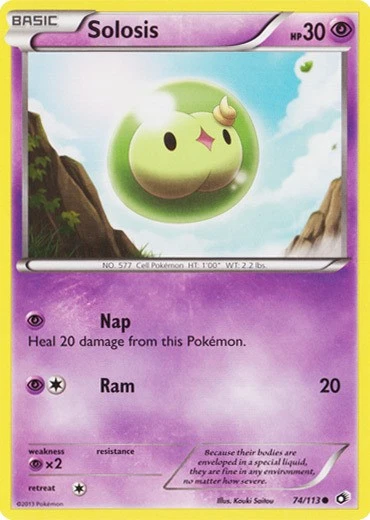 Solosis - 74/113 - Common - Legendary Treasures #74/113 Pokemon TCG - Image 1 of 1