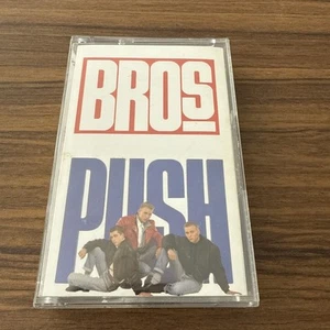 Bros Tape Cassette Push Album Pop Music CBS Records 1988 - Picture 1 of 5