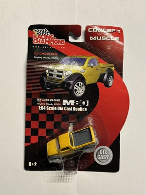 Racing Champions Dodge M80 Concept and Muscle Series 1:64 Diecast Package Ware Foto 1 de 3
