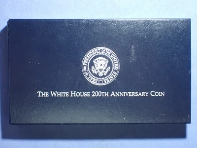 1992-W White House 200th Anniversary  Proof Commemorative Silver Dollar - Image 1 of 4
