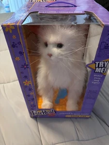 New in Box Hasbro Fur-Real Friends White Kitty Cat Interactive 2006 Fur Real VTG - Picture 1 of 6