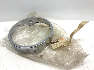 NOS Yamaha Headlight Ring 77-78 DT400 77-79 DT250 78-79 DT175 1M1-84195-61 OEM - Picture 1 of 5