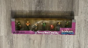 7-Figure PVC Set Justice League Of America Silver Age 2001 DC Direct NIB Rare - Picture 1 of 11