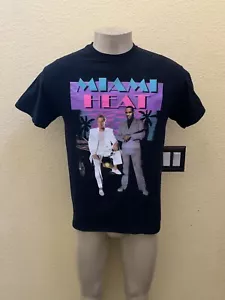 Sneaker Fiend Tees Men’s Size Medium Black LeBron James Miami Heat T-Shirt - Picture 1 of 7