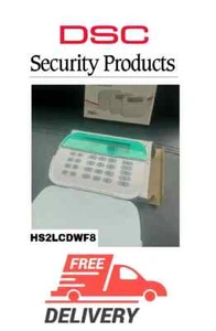 DSC HS2LCDWF8 KEYPAD LCD Full Message Hardwired Security original new Wireless - Bild 1 von 5