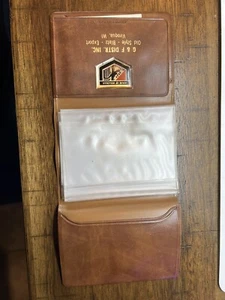 Viroqua Wisconsin G & F DISTRIBUTION Advertise Wallet OLD STYLE BLATZ HEILEMAN - Picture 1 of 5