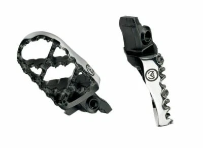 Moose Racing Hybrid Footpegs 1/2" Offset Foot Pegs For Yamaha YZ 250 99-15 - Image 1 of 2