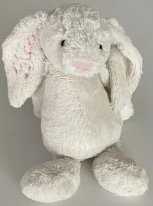 Weißer Jellycat Hase Kaninchen Plüschtier Stofftier personalisiert "Blake" rosa 14 Zoll - Bild 1 von 5