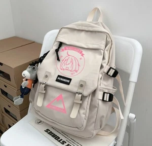 ゆるキャン△ 各務原 なでしこ Schoolgirl Schoolbag Anime Backpack Outdoor Leisure Bag Backpack - Picture 1 of 7