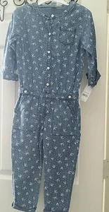 Carter's girl chambray jumpsuit , size 3T - Picture 1 of 6