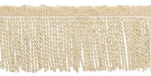 Thin Bullion Fringe Trim, Style# BFT3, Color# A2 - Cream Ivory [5 Yards] - Picture 1 of 1