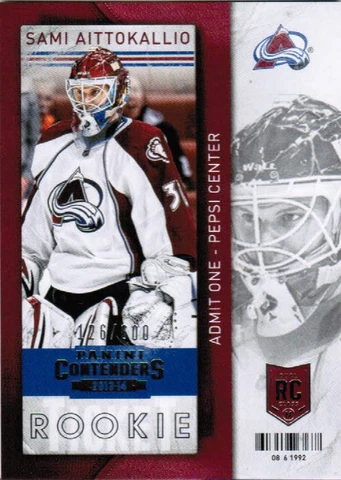 13/14 PANINI CONTENDERS ROOKIE TICKET RC /600 CARDS (#101-150) U-Pick From List Cover