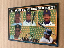 1993 Alrak Rare Seattle Mariners Where the stars shine brightest Ken Griffey Jr.