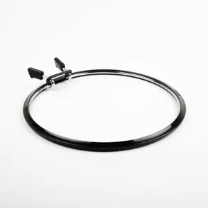 Black Nurge Spring Hoops For Embroidery And Darning, Rim Height 7mm, Diameter - Picture 1 of 5