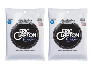 2er-Pack Martin Eric Clapton MEC13 mittlere Stärke Phosphor Bronze Saiten (13-56) - Bild 1 von 3
