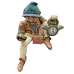 Reloj Hombre Estatuilla Reloj Guardián del Tiempo Años 80 DESIGNS De Colección - Imagen 1 de 13