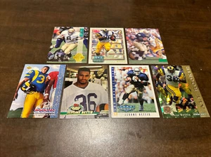 ๐ Lot JEROME BETTIS Cards 7 Different Rookies RC Rams | Pittsburgh Steelers ๐ - Picture 1 of 4